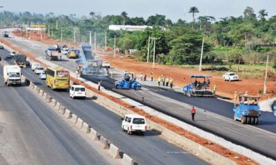 Lagos Ibadan Expressway construction