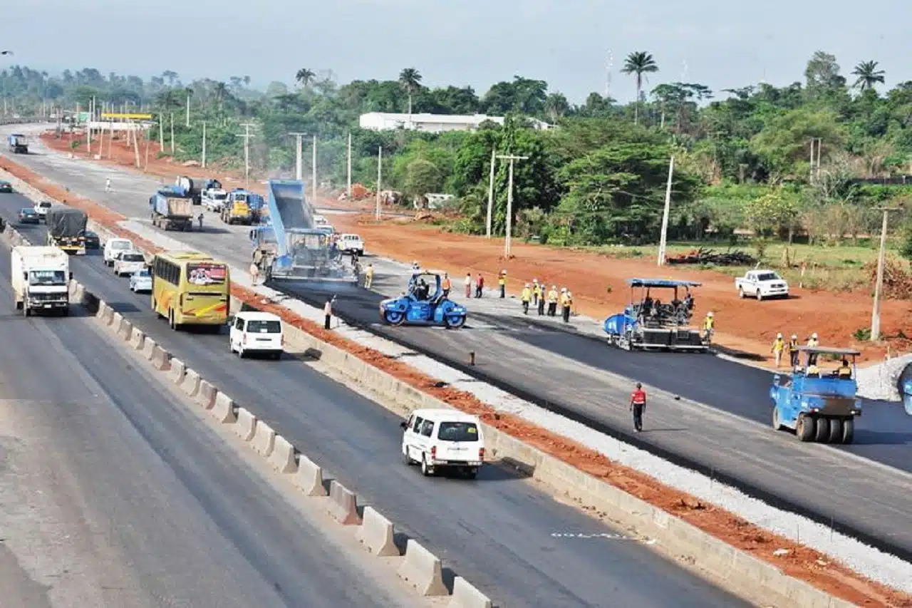 Lagos Ibadan Expressway construction