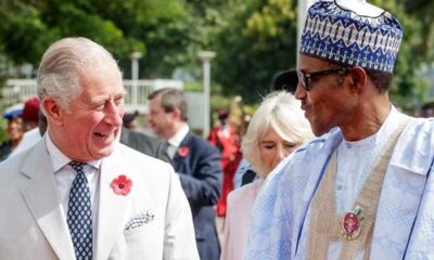 Buhari with King Charles