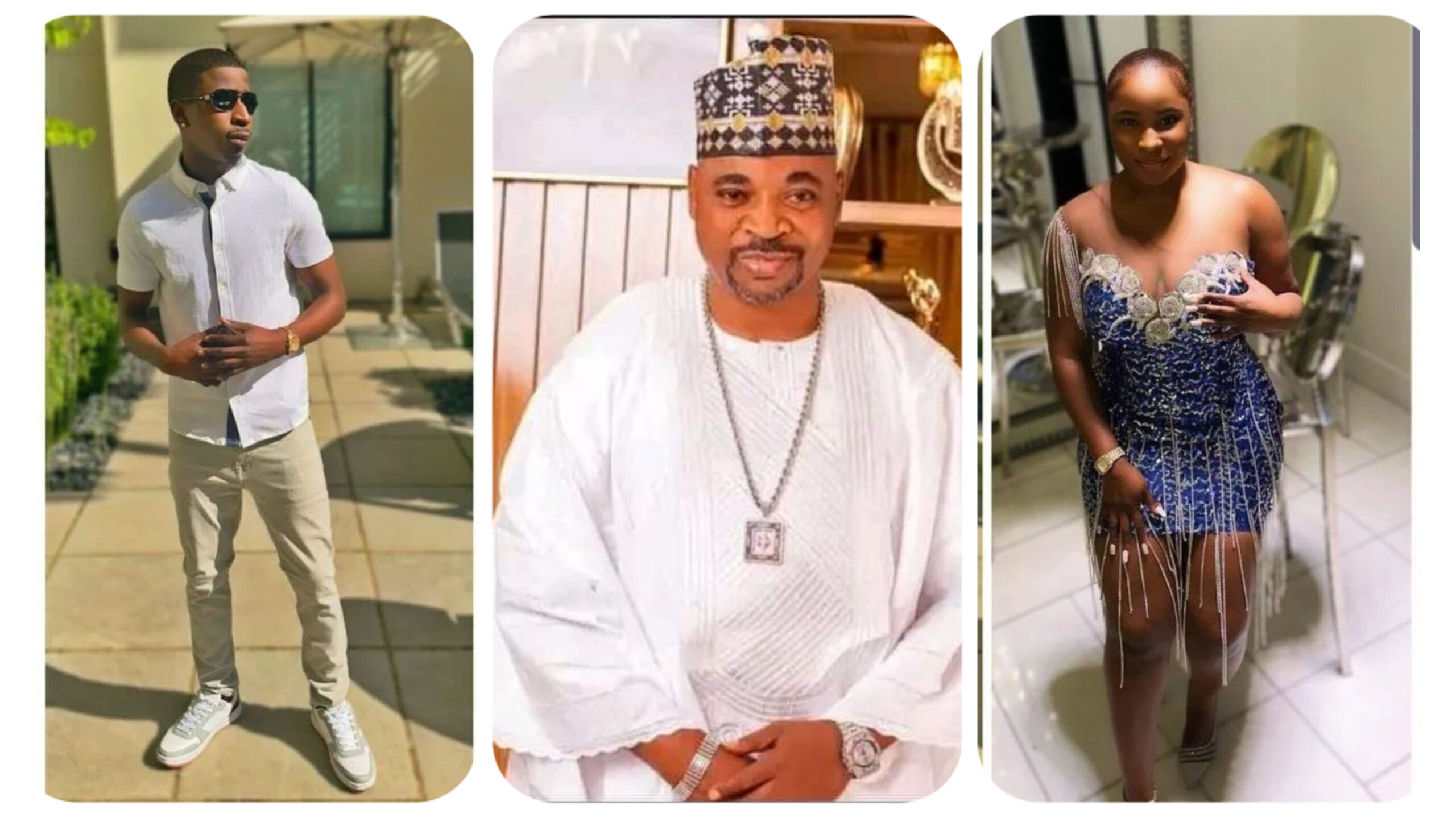 MC Oluomo Celebrates His Twins