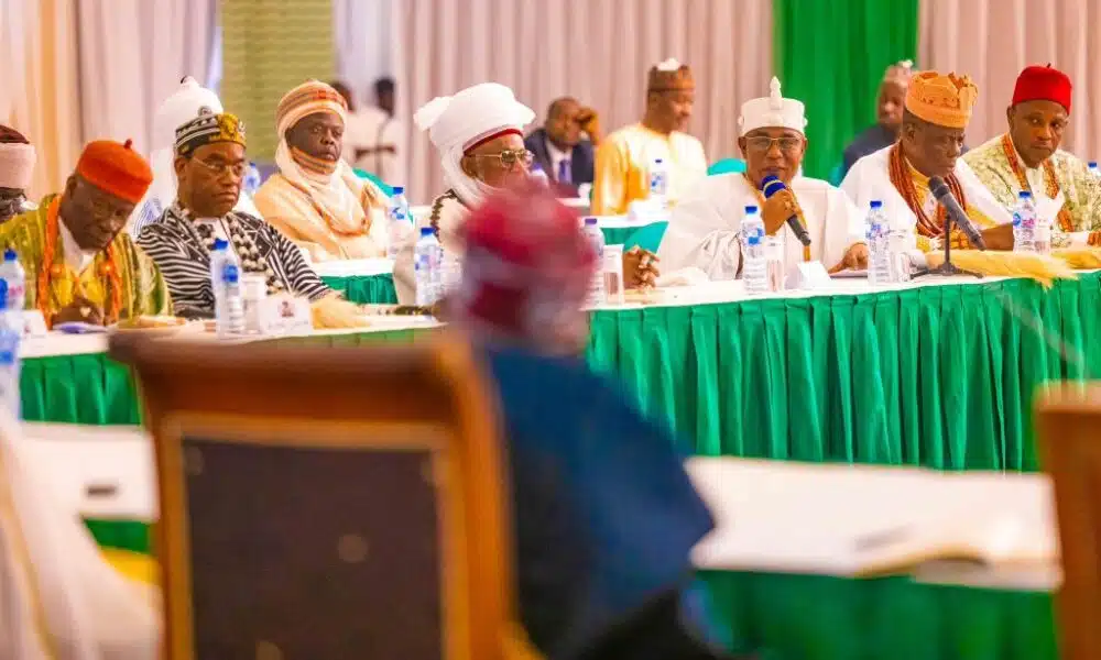 President Tinubu and Traditional rulers