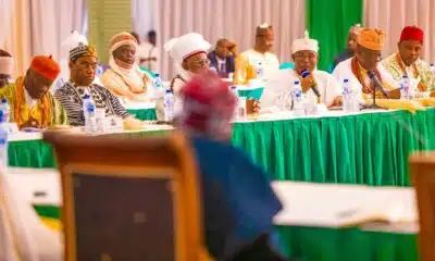 President Tinubu and Traditional rulers