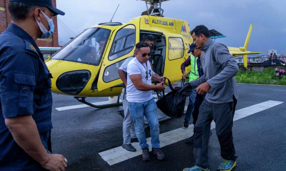 Helicopter, Nepal