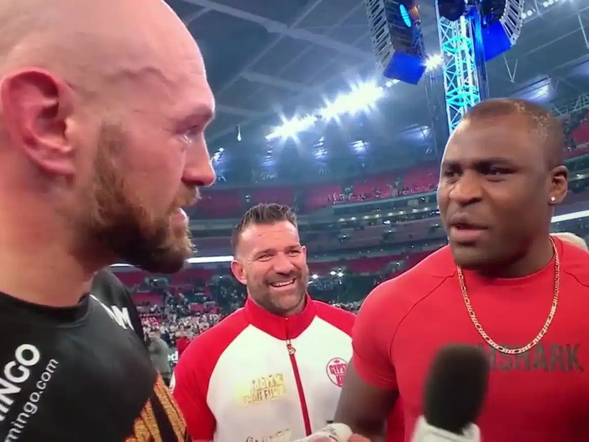 Tyson Fury and Francis Ngannou