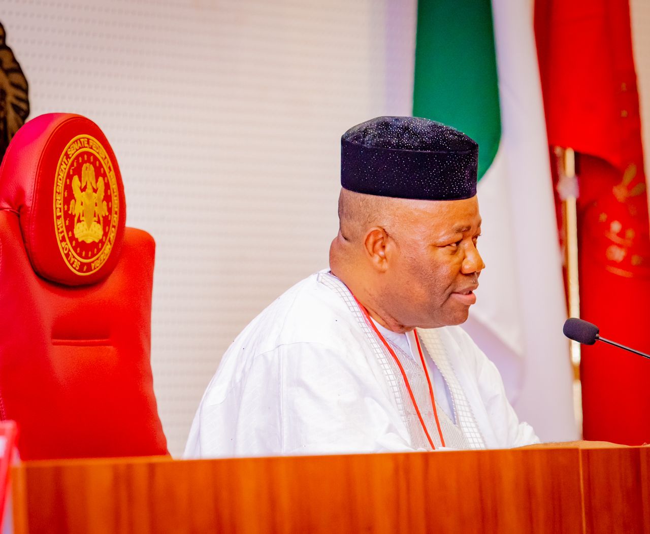 Godswill Akpabio President of the Senate of Nigeria