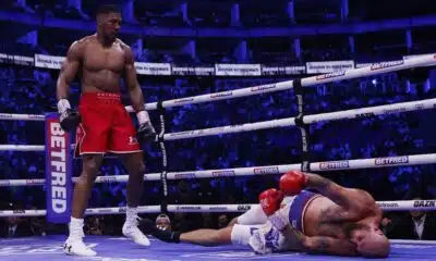 Anthony Joshua Defeats Helenius