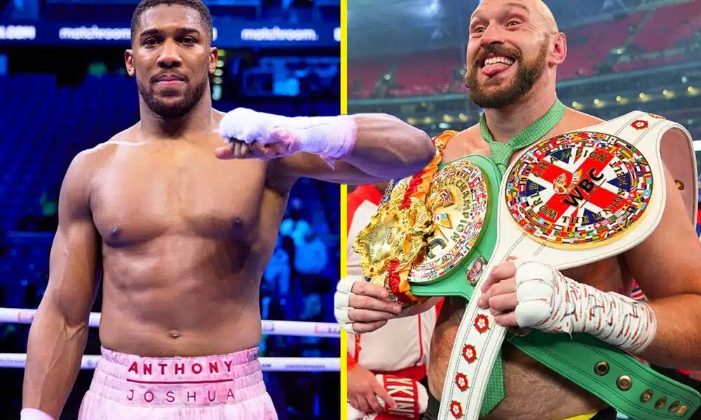 Anthony Joshua and Tyson Fury