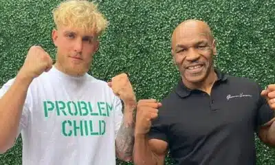 Mike Tyson and Jake Paul