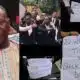 Unical Law Student Protest