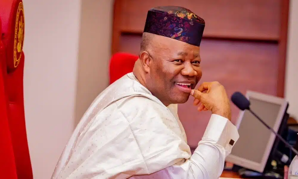 Godswill Akpabio: Senate President Collapses At Birthday Party