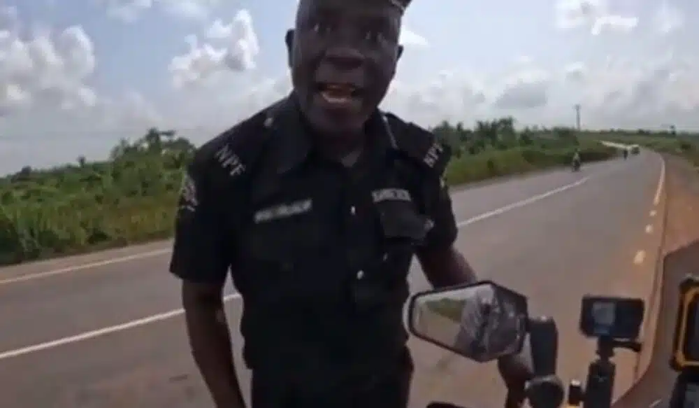 Oyo Police Detain Officers Caught Begging Money From Female Biker