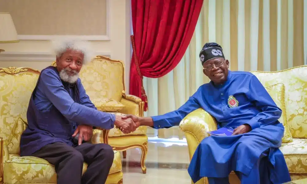 I Discouraged Tinubu From Running For Presidency Five Years Ago - Woke Soyinka