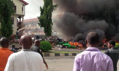 Abuja Explosion Caused By Overheated Metal Refuse Bin, Police Say