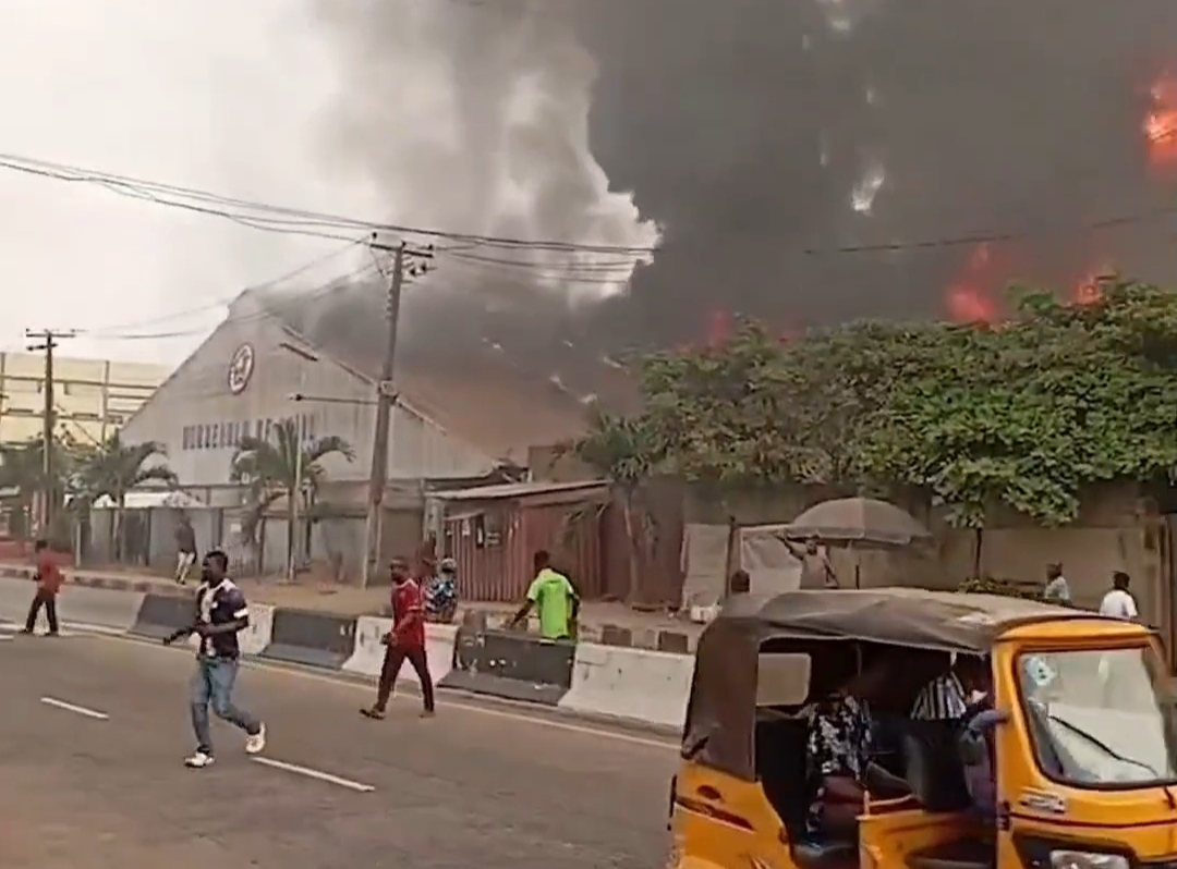 Fire Raze Popular Lagos Church, Household Of David Few Hours To Annual "Mercy Conference"