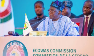 ECOWAS Re-Elects Tinubu As Chairman