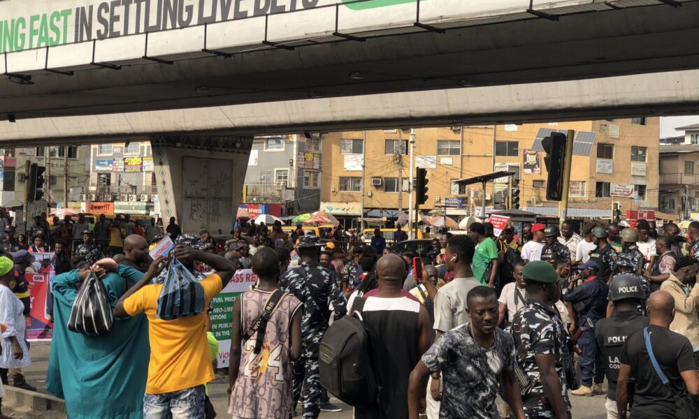 Economic Hardship: Lagos Residents Protests Soaring Food Prices