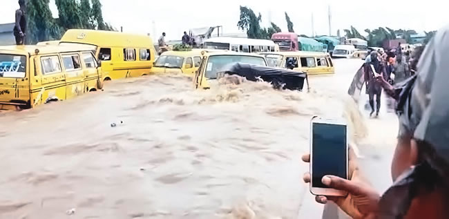 NEMA Tasks Lagos Residents To Avoid Flooded Areas, Take Alternative Routes