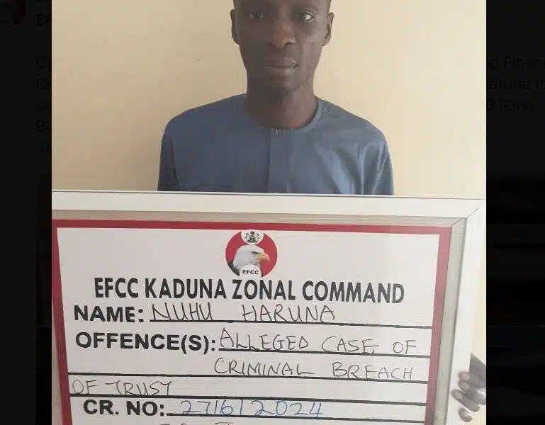 EFCC Arrests Nuhu Haruna Over Alleged N1 Billion Fraud