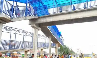 Lagos Decongest Pedestrian Bridges, Dislodges Miscreants, Beggars