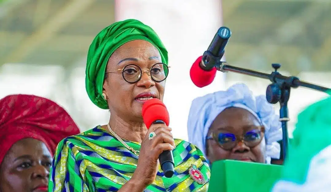 First Lady Expresses Deep Sadness Over School Building Collapse In Jos