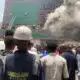 Globus: Fire Engulfs Lagos Supermarket, Woman Rescued