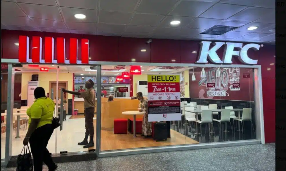 FAAN Shuts Down KFC At Lagos Airport Over Discriminatory Treatment Of Former Gov’s Son