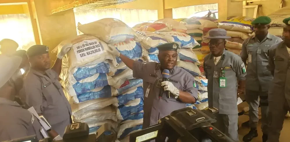 Nigeria Customs Plans To Distribute Seized Rice Again To Alleviate Food Hardship