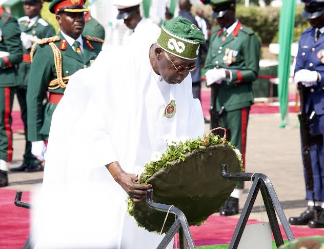 Tinubu Confers National Honour On 17 Slain Soldiers As Their Children Get FG Scholarships