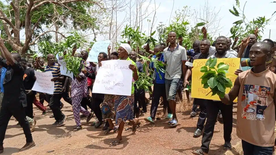 Benue Residents Protest Killings