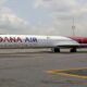 Dana Air Plane Overshoots Runway At Lagos Airport
