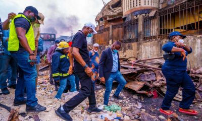 Lagos Governor Confirms Closure Of Dosunmu Market After Fire Incident