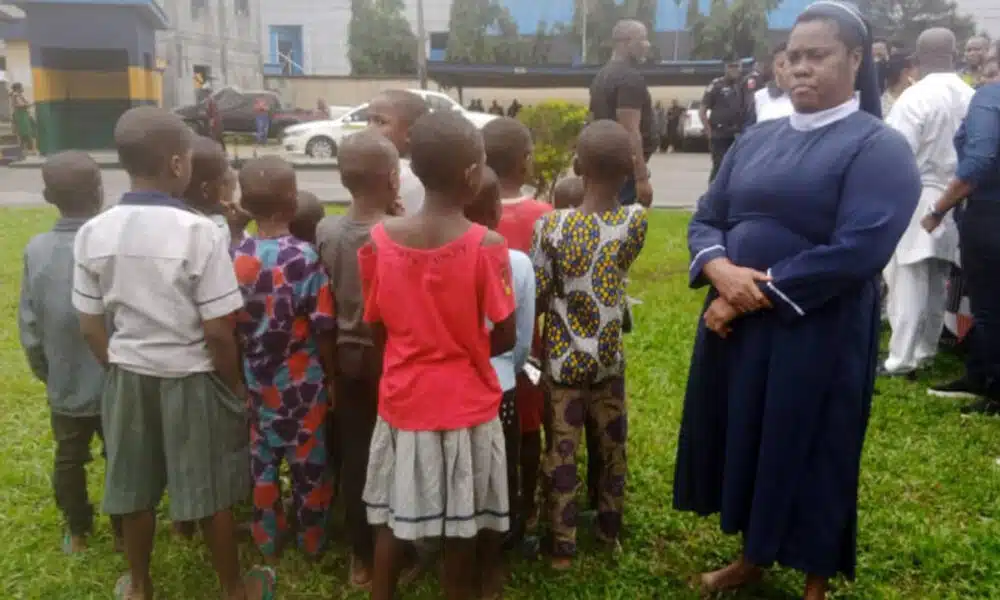 Fake Reverend Sister In NAPTIP Custody For Trafficking 38 Children, Operating Fake Orphanage