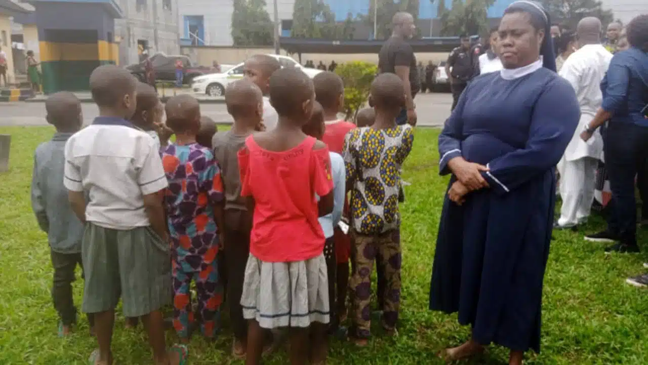 Fake Reverend Sister In NAPTIP Custody For Trafficking 38 Children, Operating Fake Orphanage