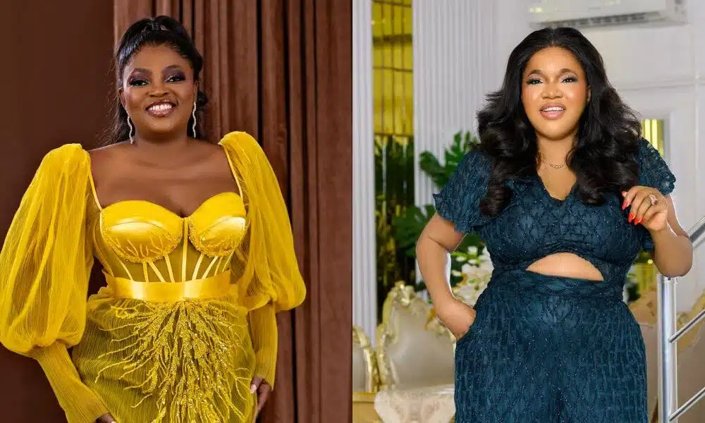 Funke Akindele Responds To Toyin Abraham's Peace Gesture