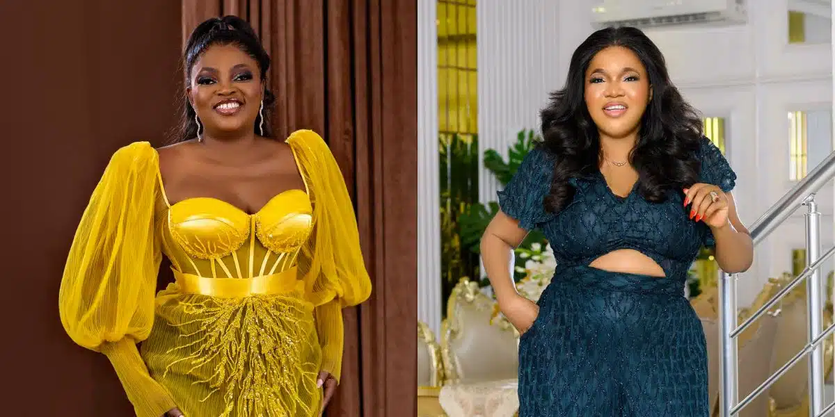 Funke Akindele Responds To Toyin Abraham's Peace Gesture