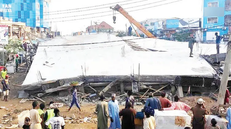 Kano Building Collapse: NEMA Confirms Three Dead, Two Injured