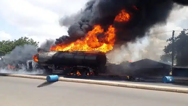 Fuel Tanker Explosion In Niger State Claims 30 Lives, Kills 50 Cows