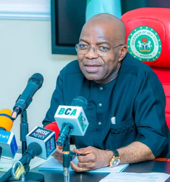 Abia Governor Warn Against Corruption As He Swears In Six New Commissioners