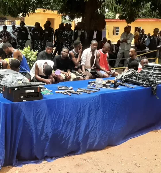 Internet Fraud Academy Uncovered In Benue, Police Arrest Multiple Suspects