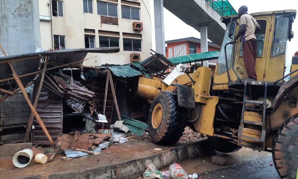 Ogun Begins Demolition Of Shanties Under Bridges, Public Places