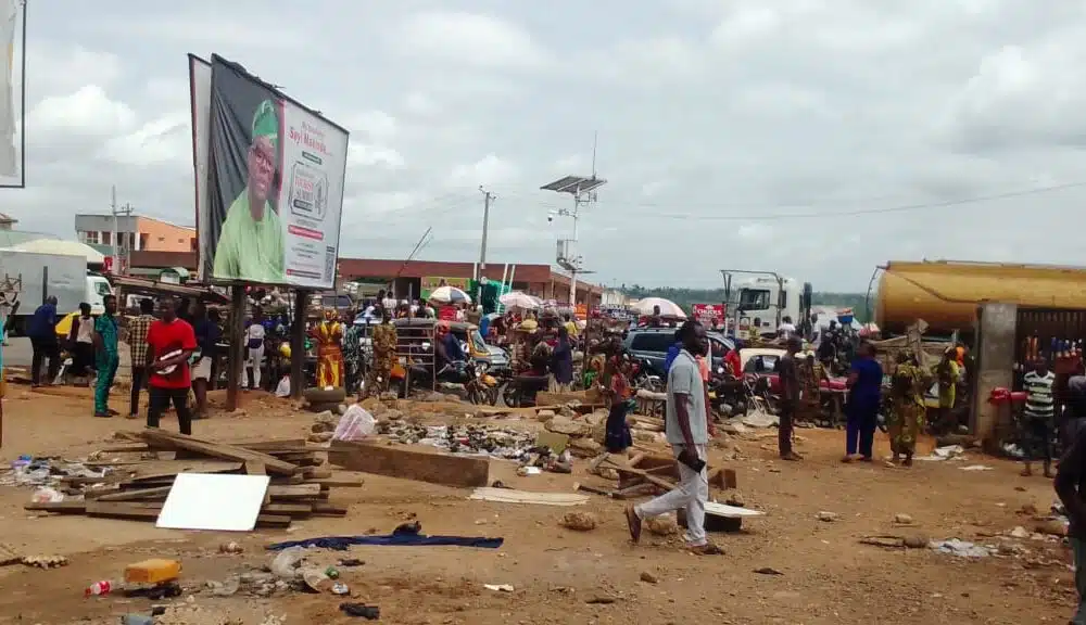 Traders In Distress As Oyo Govt Demolishes Shops In Ojoo Market