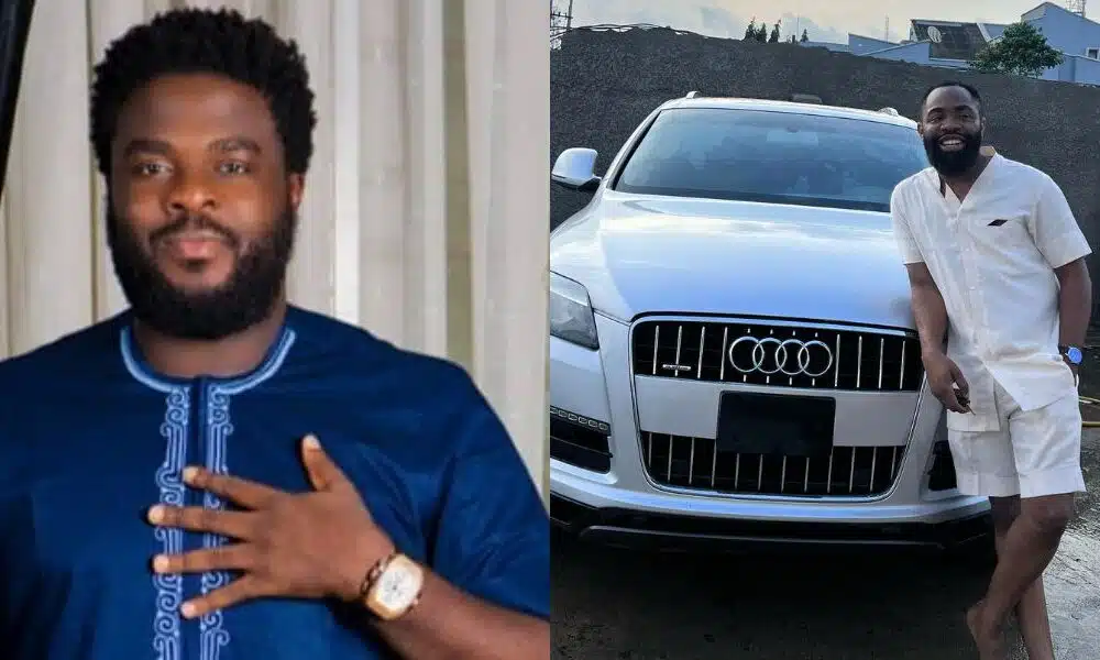 Congratulations In Order As Aremu Afolayan Gifts Woli Arole Brand New SUV