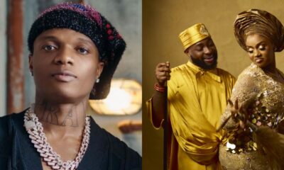 Netizens In Uproar As Wizkid Tweets ‘Lol’ Following Davido’s Pre-Wedding Photos