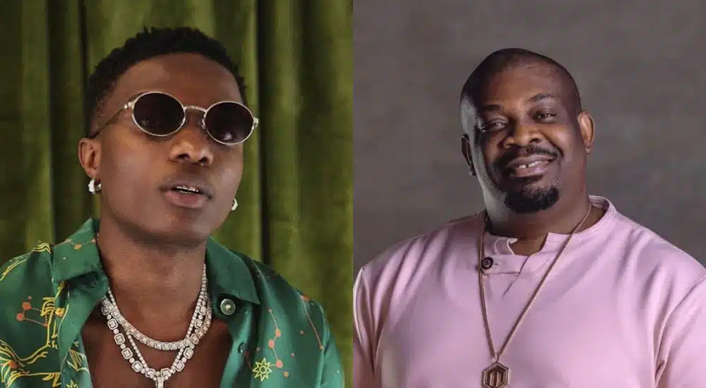 Internet Agog As Wizkid Calls Don Jazzy An 'Amazing Human'