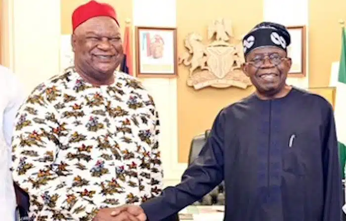 Tinubu Welcomes Former Senate President Anyim Into APC