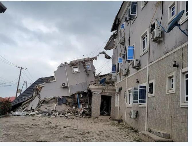 Residential Building Collapses In Abuja 