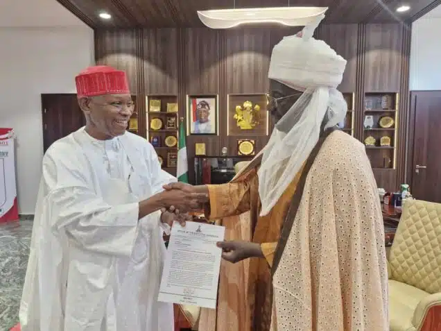 Kano Govt Gives Emir Of Gaya Appointment Letter