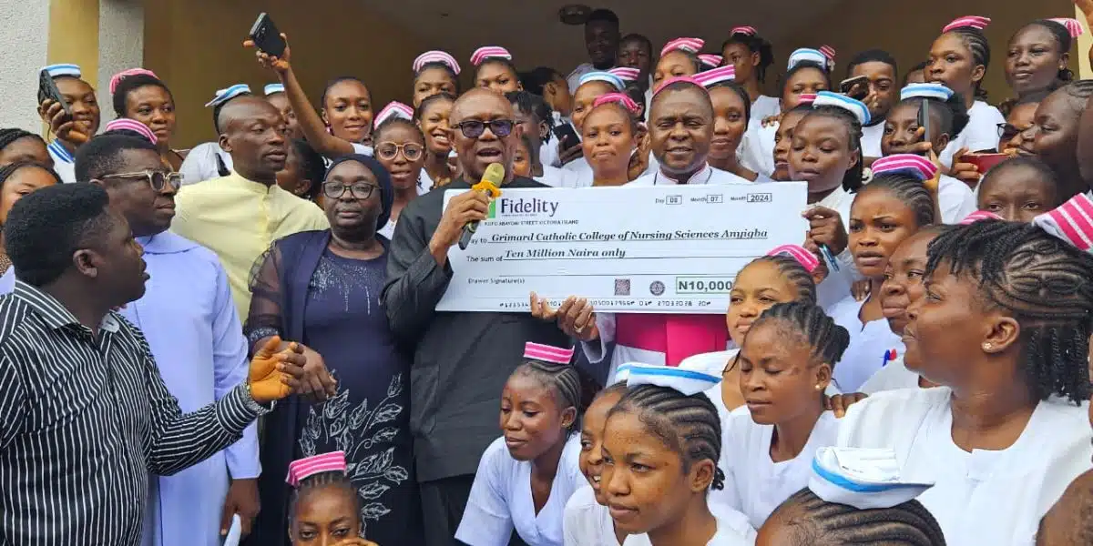 Peter Obi Donates N10 Million To Support Nursing Education In Kogi State