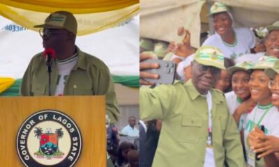 Sanwo-Olu Gives New Corps Members N100K, Promises 5bn For NYSC Permanent Site
