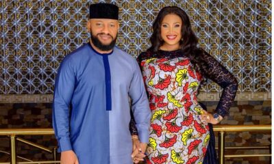 "Our Happiness Dey Pain Many People” – Yul Edochie Writes Judy Austin Amidst Ex-Husband’s Allegations